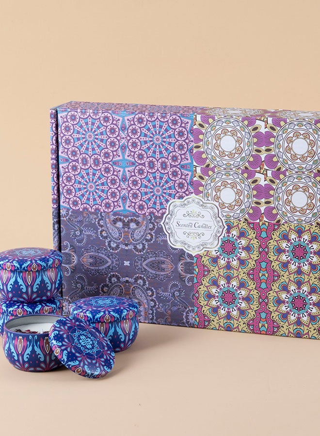 بست وان شموع معطرة أنيقة للمنزل والمكتب - أجواء مريحة وعطرية 6×6×4 سم من Miss Coco - Image 5